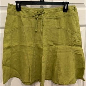 Athleta Womens Linen Skirt NWOT